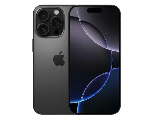 Telefon Mobil Apple iPhone 16 Pro, LTPO Super Retina XDR OLED 6.3inch, 128GB Flash, Camera Tripla 48 + 12 + 48 MP, Wi-Fi, 5G, iOS (Negru)