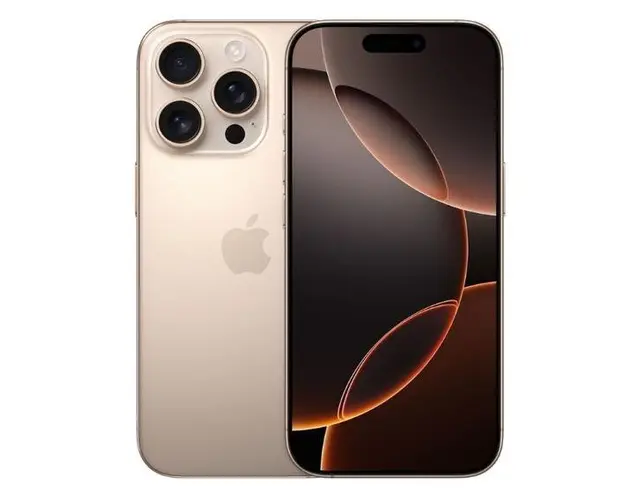 Telefon Mobil Apple iPhone 16 Pro, LTPO Super Retina XDR OLED 6.3inch, 1TB Flash, Camera Tripla 48 + 12 + 48 MP, Wi-Fi, 5G, iOS (Auriu)