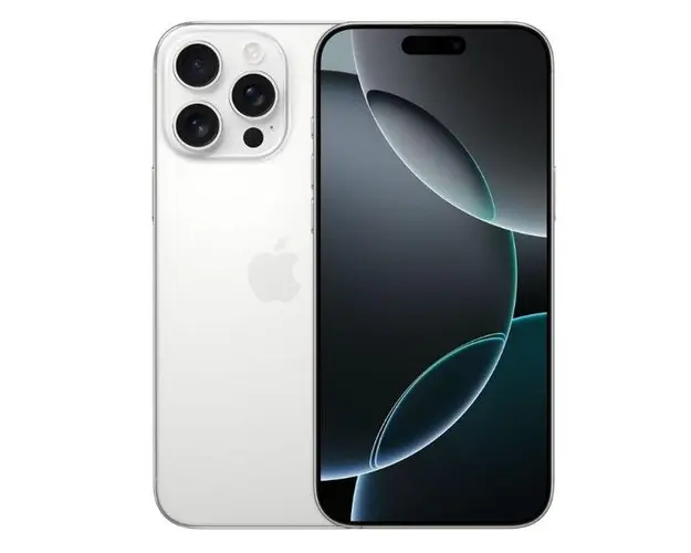 Telefon Mobil Apple iPhone 16 Pro Max, LTPO Super Retina XDR OLED 6.9inch, 256GB Flash, Camera Tripla 48 + 12 + 48 MP, Wi-Fi, 5G, iOS (Alb)