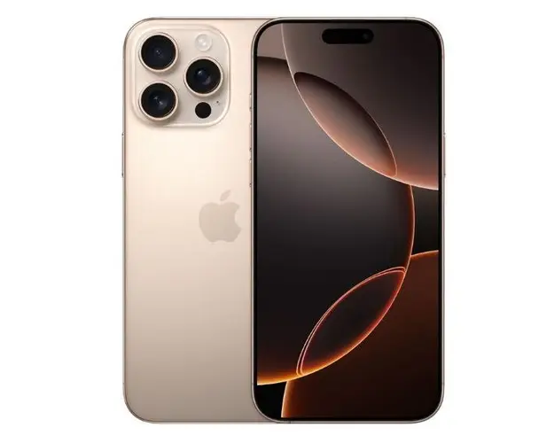 Telefon Mobil Apple iPhone 16 Pro Max, LTPO Super Retina XDR OLED 6.9inch, 512GB Flash, Camera Tripla 48 + 12 + 48 MP, Wi-Fi, 5G, iOS (Auriu)