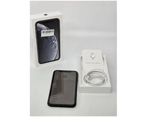 Telefon Mobil Apple iPhone XR, LCD Liquid Retina HD 6.1inch, 64GB Flash, 12MP, Wi-Fi, 4G, Dual SIM, iOS (Black)