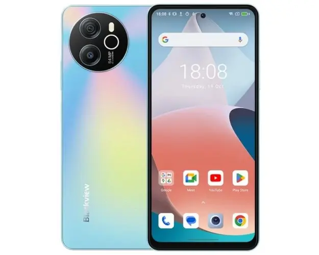Telefon Mobil Blackview Shark 8, Procesor Mediatek Helio G99, Ecran IPS LCD 6.78inch, 8GB RAM, 256GB Flash, Camera Duala 64 MP, Wi-Fi, 4G, Dual Sim, Android (Albastru)