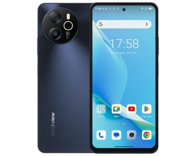 Telefon Mobil Blackview Shark 8, Procesor Mediatek Helio G99, Ecran IPS LCD 6.78inch, 8GB RAM, 256GB Flash, Camera Duala 64 MP, Wi-Fi, 4G, Dual Sim, Android (Gri)