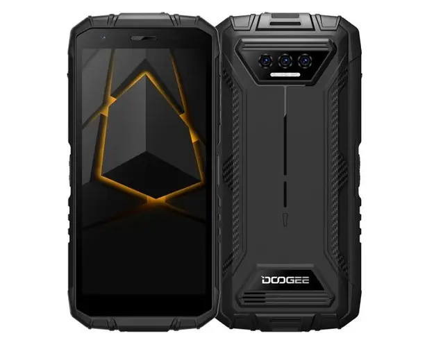 Telefon Mobil Doogee S41 Max, Procesor Spreadtrum T606 Octa Core, IPS 5.5inch, 6GB RAM, 256GB Flash, Camera 13MP, 4G, Wi-Fi, Dual Sim, Android (Negru)