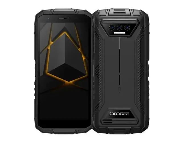 Telefon Mobil Doogee S41T, Procesor Unisoc T606 Octa Core, IPS 5.5inch, 4GB RAM, 64GB Flash, Camera 13MP, 4G, Wi-Fi, Dual Sim, Android (Negru)
