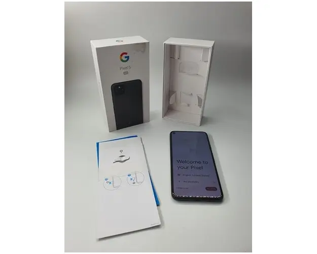 Telefon Mobil Google Pixel 5, Procesor Snapdragon 765G Octa-Core, OLED Capacitive Touchscreen 6inch, 90Hz refresh rate, 8GB RAM, 128GB Flash, Camera Duala 12.2MP + 16MP, Wi-Fi, 5G, Android (Negru)