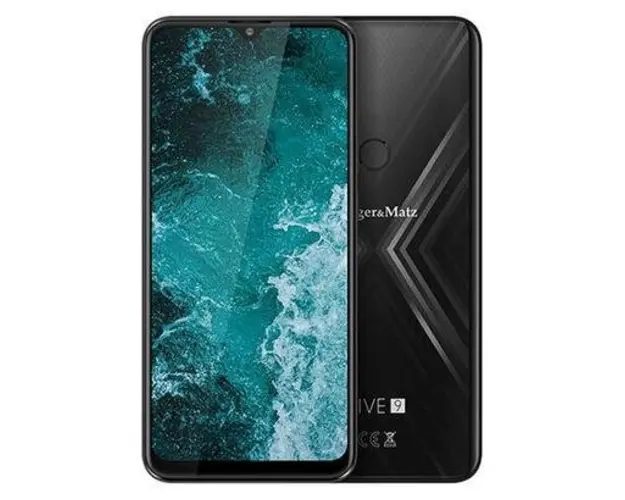 Telefon Mobil Kruger&Matz Live 9, Procesor Octa-Core 2.0 GHz, IPS Capacitive Touchscreen 6.5inch, 4GB RAM, 64GB Flash, 16 MP, 4G, Wi-Fi, Dual Sim, Android (Negru)