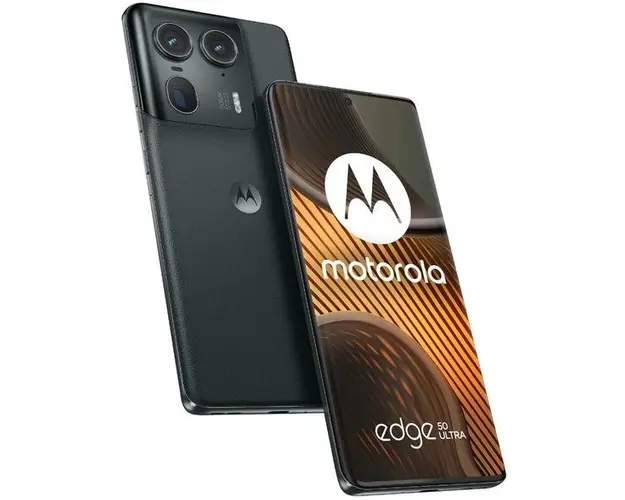 Telefon Mobil Motorola Edge 50 Ultra, Qualcomm SM8635 Snapdragon 8s Gen 3, P-OLED 6.7inch, 16GB RAM, 1TB Flash, Camera Tripla 50 + 64 + 50 MP, Wi-Fi, 5G, Dual Sim, Android (Gri)