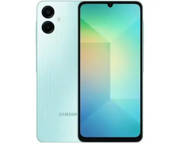 Telefon Mobil Samsung Galaxy A06, Procesor Mediatek Helio G85 Octa-Core, PLS LCD Touchscreen 6.7inch, 4GB RAM, 64GB Flash, Camera Duala 50+2MP, Wi-Fi, 4G, Dual Sim, Android (Albastru/Non-Eu)