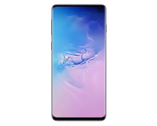 Telefon Mobil Samsung Galaxy S10, Procesor Snapdragon 855, Dynamic AMOLED Capacitive touchscreen 6.1inch, 8GB RAM, 128GB Flash, Camera Tripla 12+12+16 MP, 4G, Wi-Fi, Single SIM, Android (Albastru)