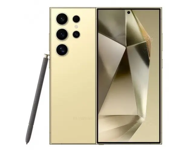 Telefon Mobil Samsung Galaxy S24 Ultra, Procesor Qualcomm SM8650-AC Snapdragon 8 Gen 3 Octa-Core, Dynamic AMOLED 2X 6.8, 12GB RAM, 512GB Flash, Camera Quad 200 + 50 + 10 + 12 MP, Wi-Fi, 5G, Dual SIM, Android (Galben)