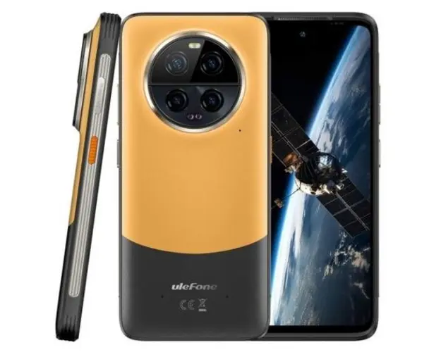 Telefon Mobil Ulefone Armor 23 Ultra, Procesor Octa-Core MediaTek Dimensity 8020, IPS LCD 6.78inch, 12GB RAM, 512GB Flash, Camera 50MP+50MP+64MP+3.2x Optical Zoom, Wi-Fi, 5G, Dual Sim, Comunicare satelit, Android (Negru/Portocaliu)