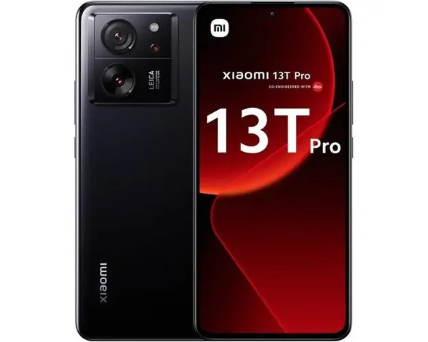Telefon Mobil Xiaomi 13T Pro, Procesor Mediatek Dimensity 9200+ Octa-Core, AMOLED touchscreen 6.67inch, 12GB RAM, 512GB Flash, Camera Tripla 50+50+12MP, Wi-Fi, 5G, Dual Sim, Android (Negru)