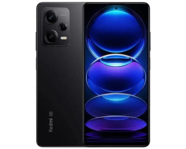 Telefon Mobil Xiaomi Redmi Note 12 Pro+, Procesor Mediatek MT6877V Dimensity 1080, OLED 6.67inch, 8GB RAM, 256GB Flash, Camera Tripla 200 + 8 + 2 MP, Wi-Fi, 5G, Dual Sim, Android (Negru)