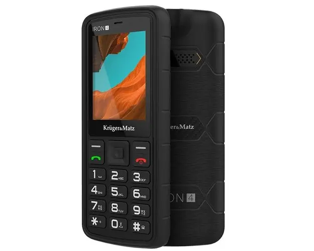 Telefon Kruger&Matz Iron 4 (Negru)
