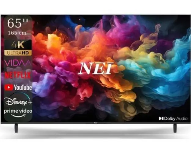 Televizor LED NEI 165 cm (65inch) 65NE6901, Ultra HD 4K, Smart TV, WiFi, CI