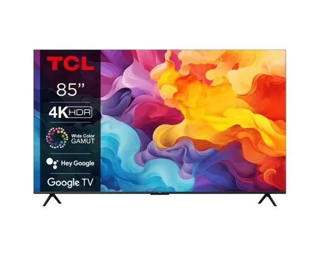 Televizor LED TCL 216 cm (85inch) 85V6B, Ultra HD 4K, Smart TV, WiFi, CI