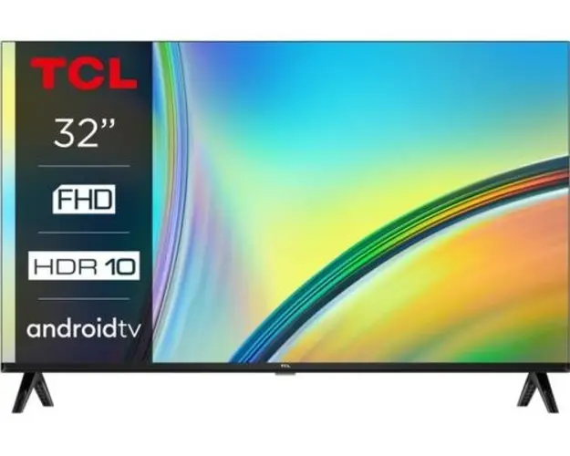 Televizor LED TCL 80 cm (32inch) 32S5400AF, Smart Android TV, Full HD, Clasa F