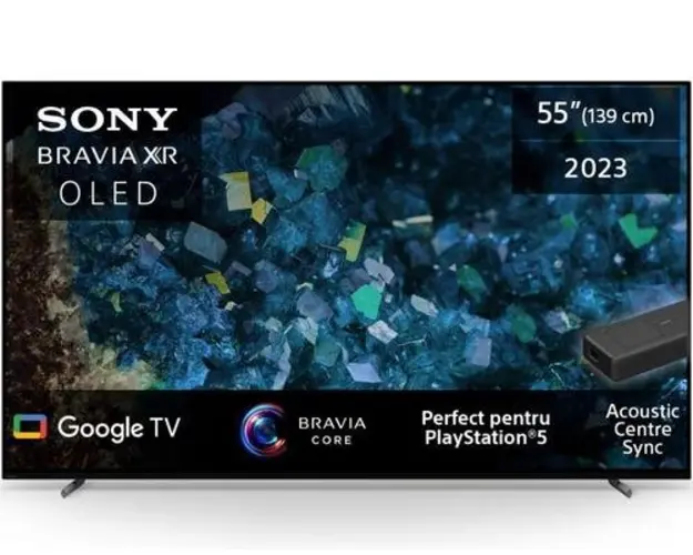 Televizor OLED Sony BRAVIA 139 cm (55inch) XR55A80L, Ultra HD 4K, Smart TV, WiFi, CI+