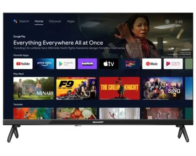 Televizor Sharp 24FH2EA 32” (81cm) HD Ready, Android Frameless TV, Google Assistant