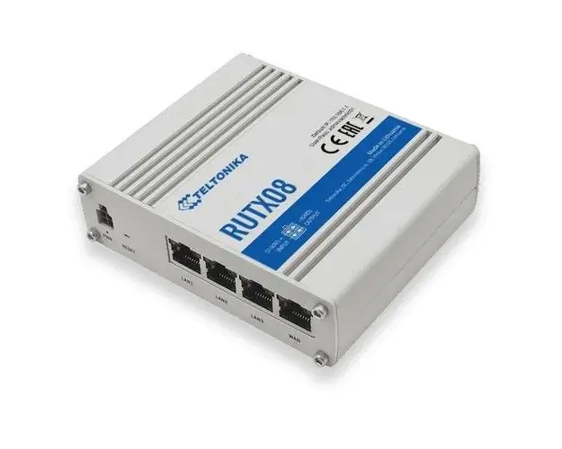 Router Industrial Teltonika RUTX08, VPN, 1x WAN, 3x LAN