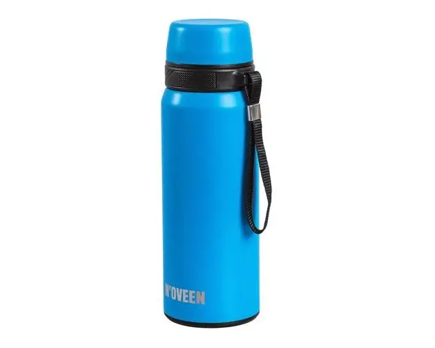 Termos Noveen 700 ml, cu curea, TB612 Blue Mat