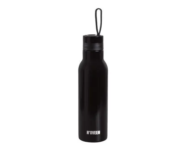 Termos Noveen cu curea 500 ml, TB130 Black Shiny