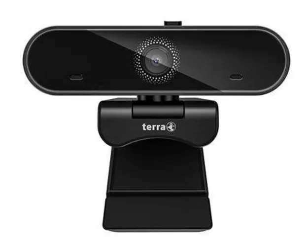 Camera Web TERRA Slide TW-S01, Full HD (1920 x 1080), 2 MP, 30 fps, Microfon, USB (Negru)