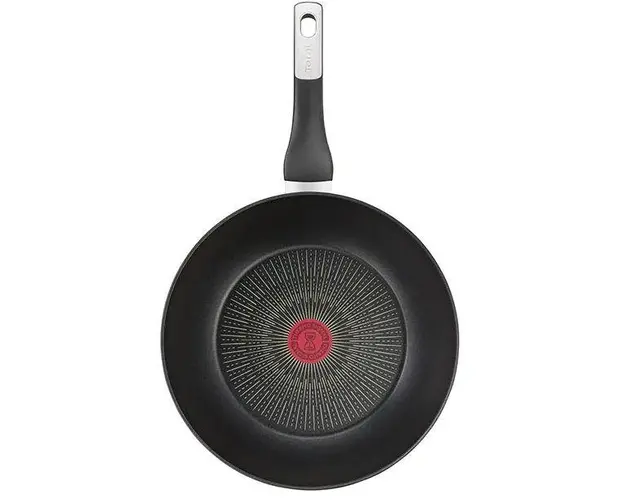 Tigaie Wok Tefal Unlimited G2551972, 28 cm (Negru)