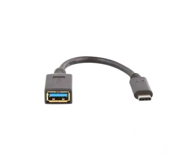 Cablu de date TnB TCMUSBF, USB 3.0 la USB Type-C, 0.1 m (Negru)