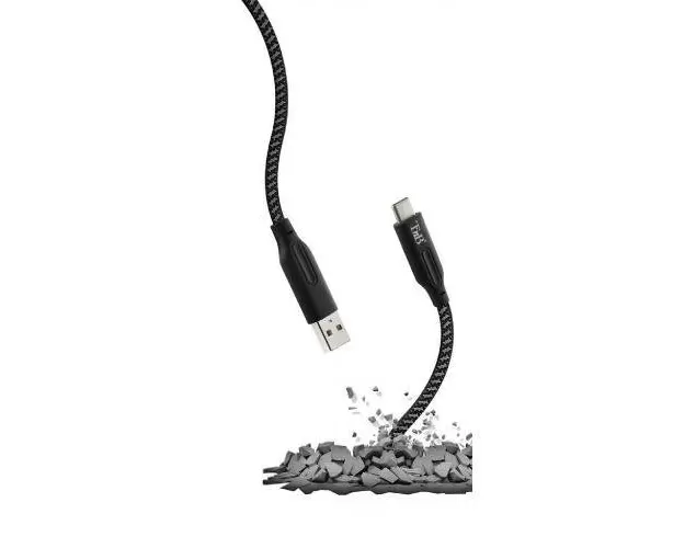 Cablu de date TNB XTREM WORK TCUSBX3, USB - USB-C, 3m (Negru)