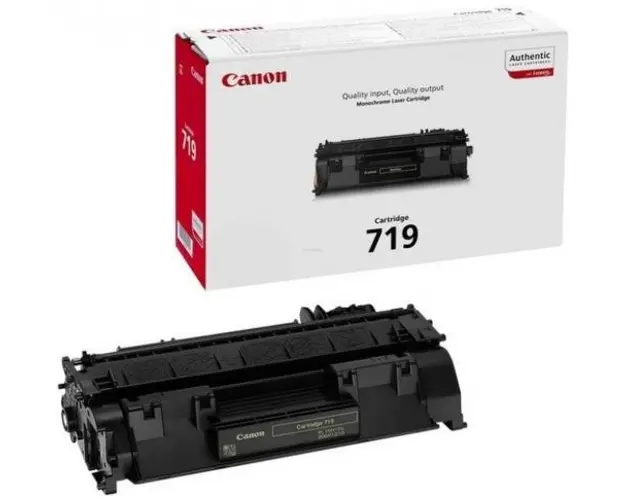 Toner Canon 719, acoperire 2100 pagini (Negru)
