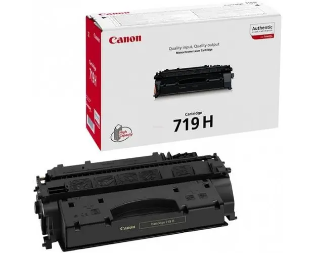 Toner Canon 719H, acoperire 6400 pagini (Negru)