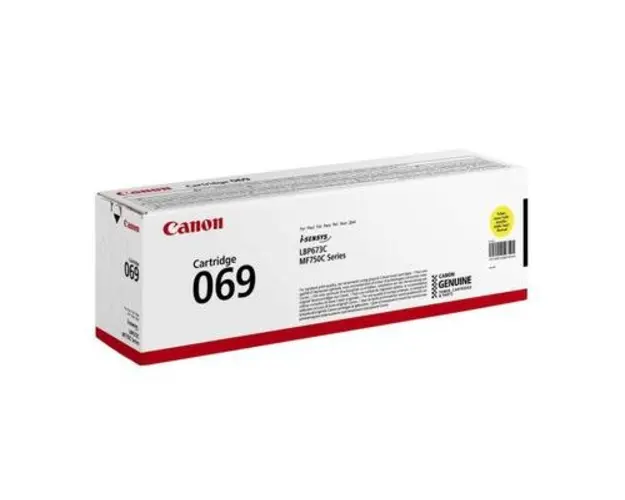 Toner Canon CRG069Y, acoperire 1900 pagini (Galben)