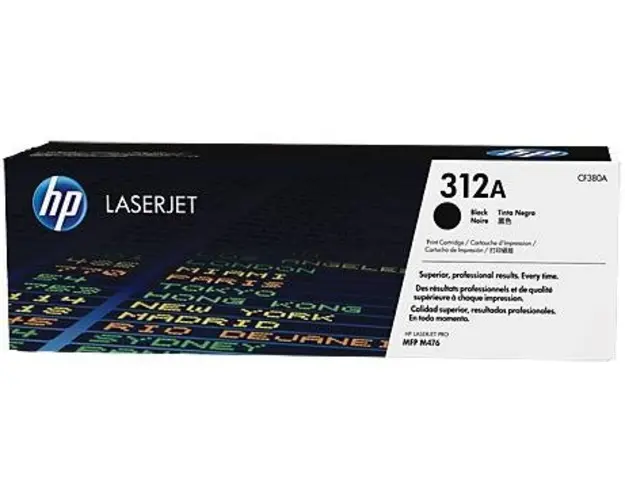 Toner HP 312A, 2400 pagini (Negru)