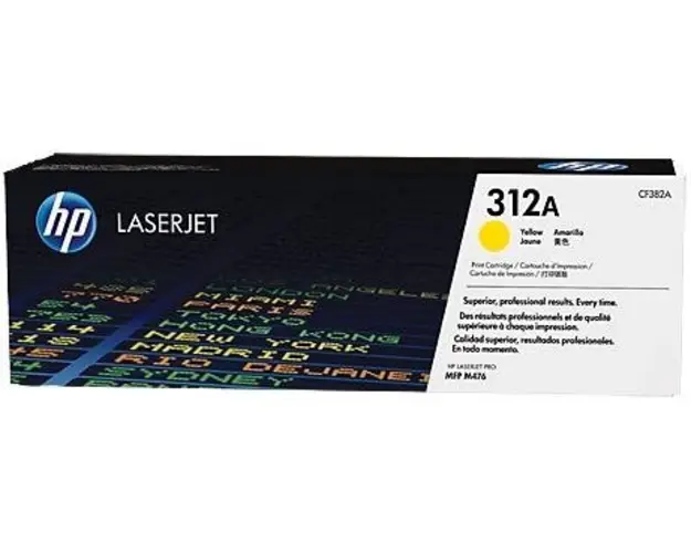 Toner HP 312A, 2700 pagini (Galben)