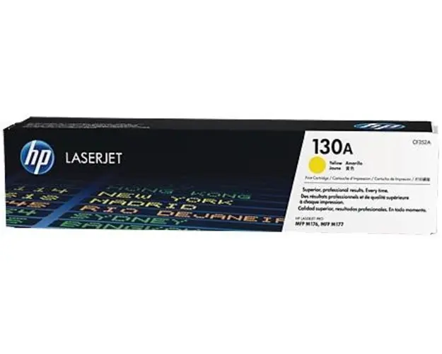 Toner HP LaserJet 130A, 1000 pagini (Galben)
