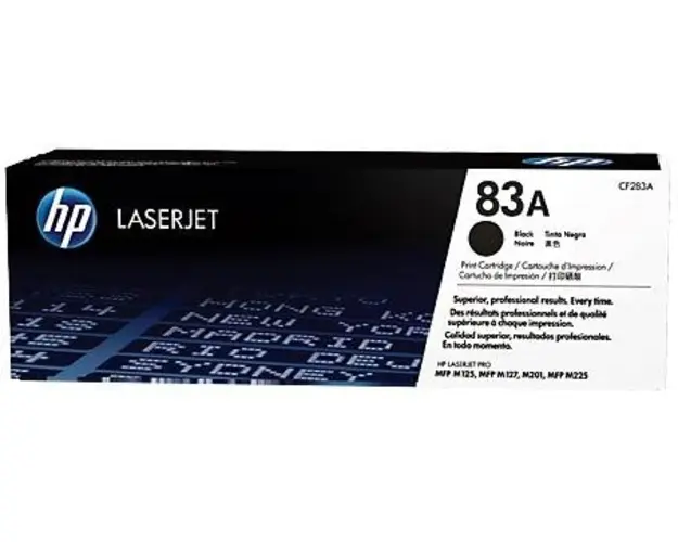 Toner HP LaserJet 83A, 1500 pagini (Negru)