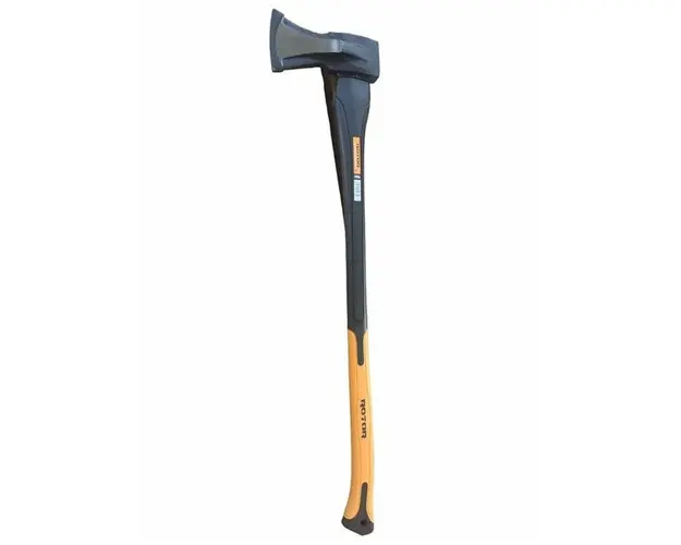 Topor despicator Rotor 13141, maner din fibra, 2kg (Negru)
