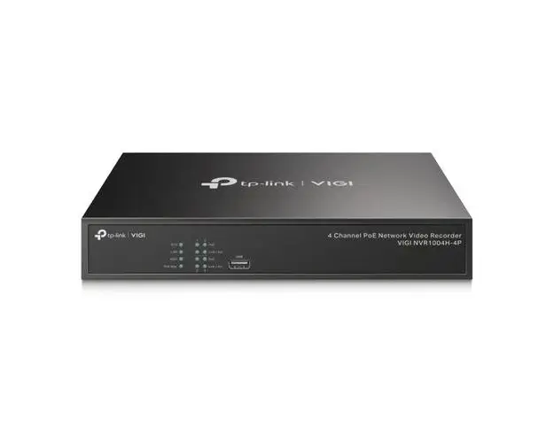 NVR TP-LINK VIGI NVR1004H-4P, 4 Canale, PoE