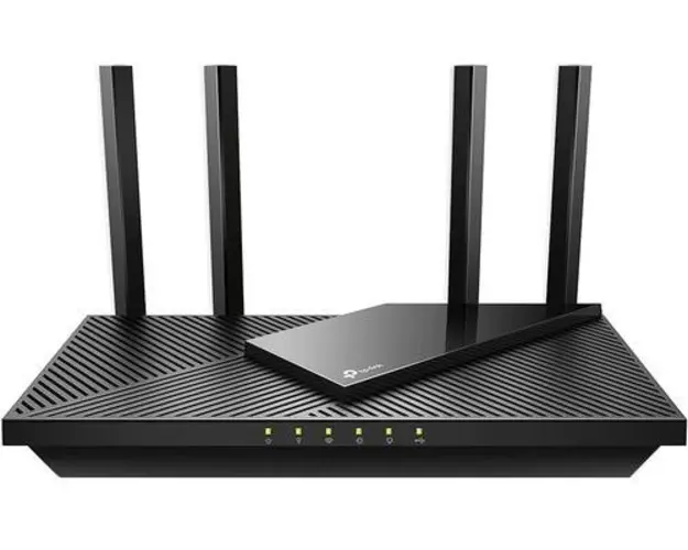 Router Wireless TP-Link Archer AX55, AX3000, Gigabit, Dual-Band, Wi-Fi 6, 4 Antene externe (Negru)