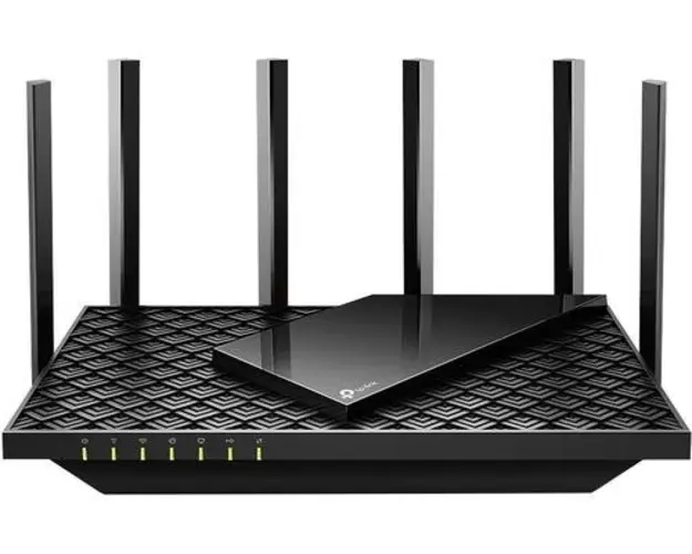 Router Wireless TP-Link Archer AX72, AX5400, Wi-Fi 6, Dual-Band, Gigabit, 6 Antene externe (Negru)