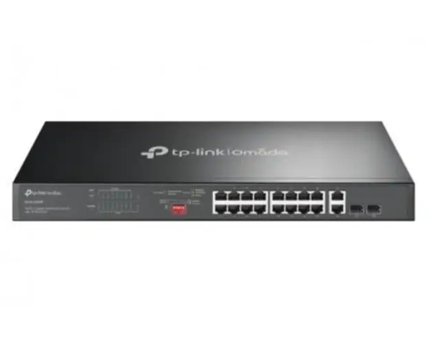 Switch TP-Link Omada DS1018GMP, 16 porturi, Gigabit, PoE+