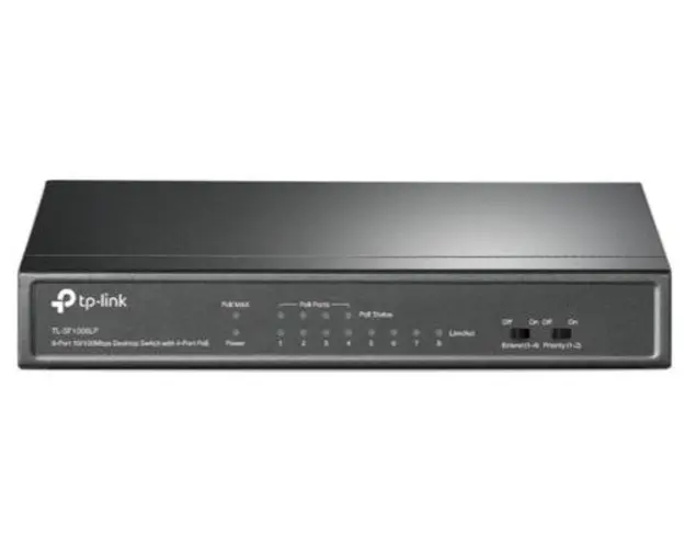 Switch TP-LINK TL-SF1008LP, 8 Porturi