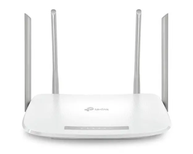 Router Wireless TP-LINK EC220-G5, Gigabit, Dual Band, 1200 Mbps, 4 Antene externe (Alb)