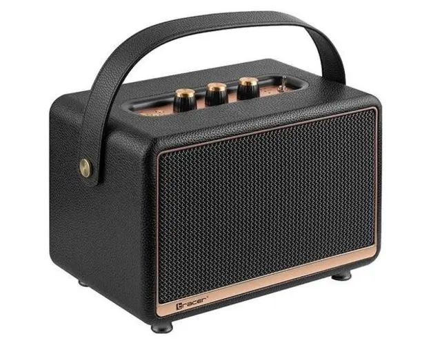 Boxa Portabila Tracer M30 TWS Bluetooth, 30 W, Bluetooth 5.0, Autonomie 12 ore, Slot microSD, Radio FM (Negru)