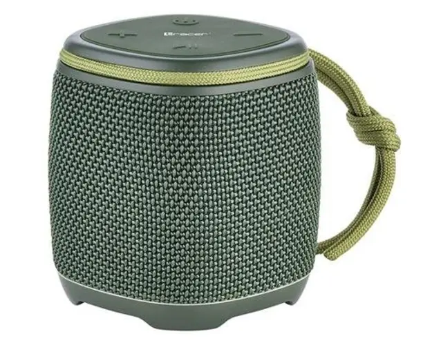 Boxa Portabila Tracer Splash S, 5 W, Bluetooth, TWS, Slot microSD, USB-C, Jack 3.5mm, IPX5 (Verde)
