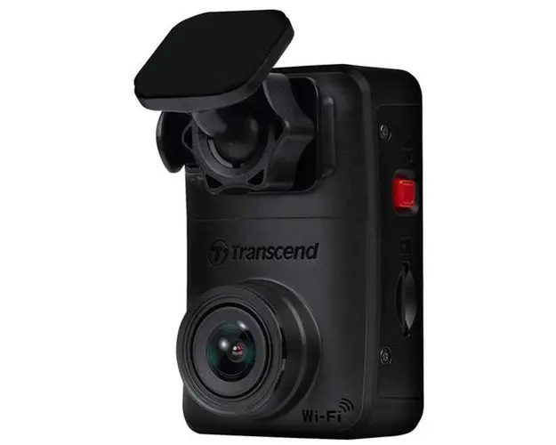 Camera Video Auto Transcend DrivePro 10, Full HD, G Senzor, Wi-Fi, F/2.0, FOV 140 (Negru)