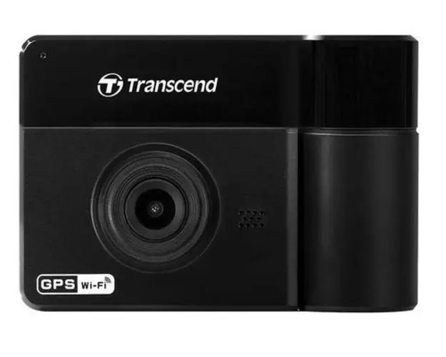 Camera Video Auto Transcend DrivePro 550, Full HD, Wi-Fi, GPS, F/2.0, FOV 130 (Negru)