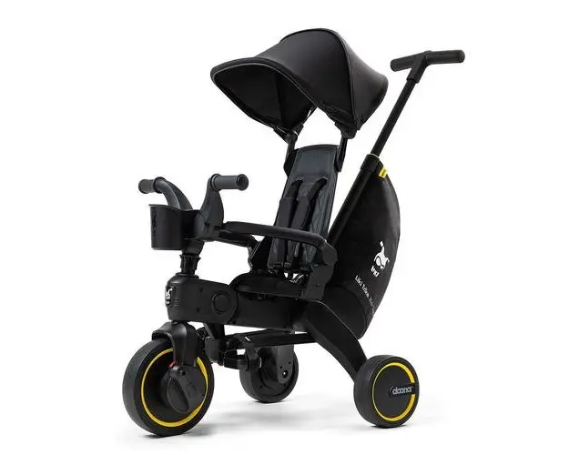 Tricicleta Doona Liki Trike Midnight Editie limitata